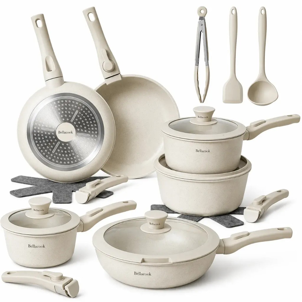 Set completo Bellacook 12 pezzi in granito