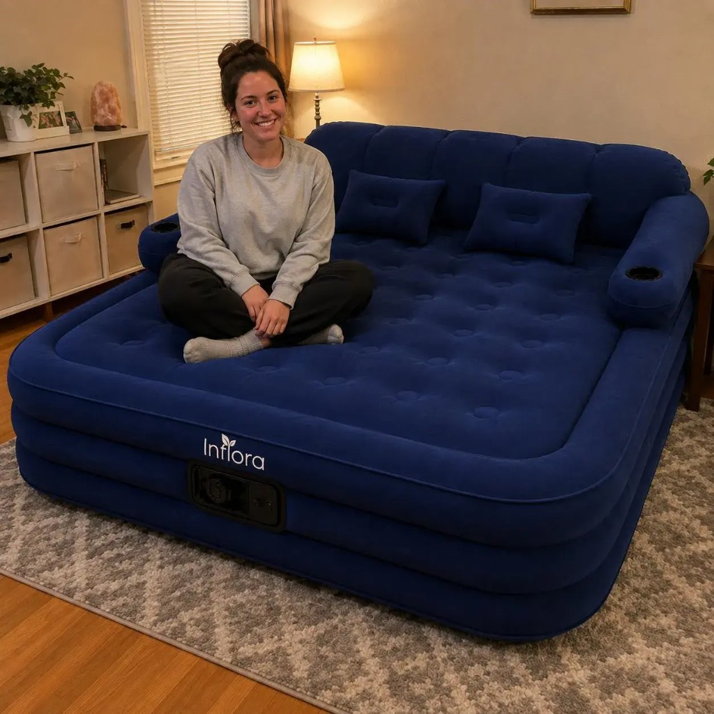 Inflora usato come letto per gli ospiti
