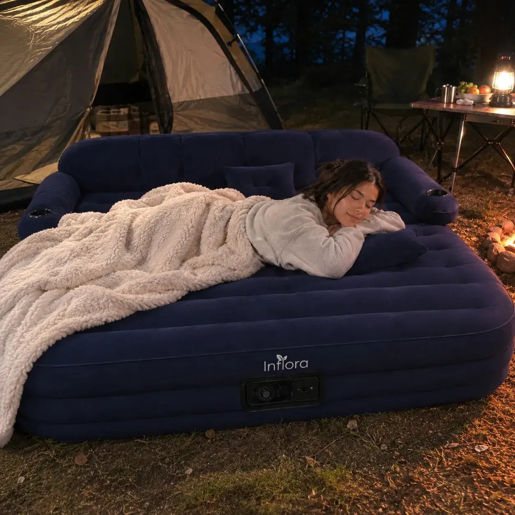 Dormire su Inflora in campeggio